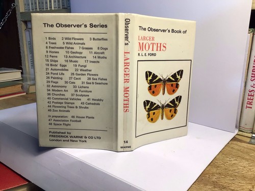 Observers book larger - larger, moths