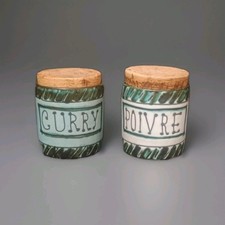 2 Pots Céramique De Vallauris