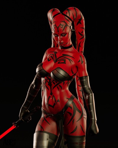 Darth talon figurine star - figurine,