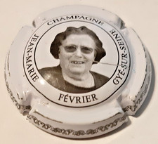 Capsule de champagne Février Jean-Marie Portrait N°37c