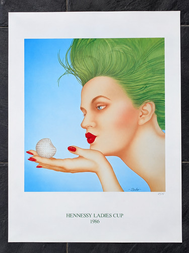 Affiche originale hennessy - affiche,