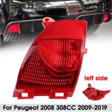 Rouge Feux Arrière Rucel Pare-chocs Gauche pour Peugeot 2008 308 CC 2009-2019