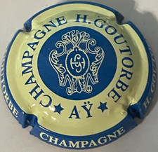 Capsule de champagne GOUTORBE H. (31. crème et bleu)