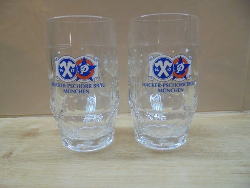 Chopes bière en verre - 2,