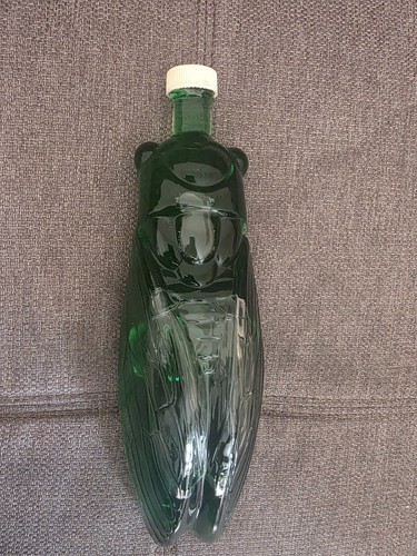 Bouteille cigale verrerie - bouteille,