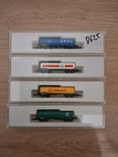 Marklin Z 4 Wagons citerne 8625/26/27/28