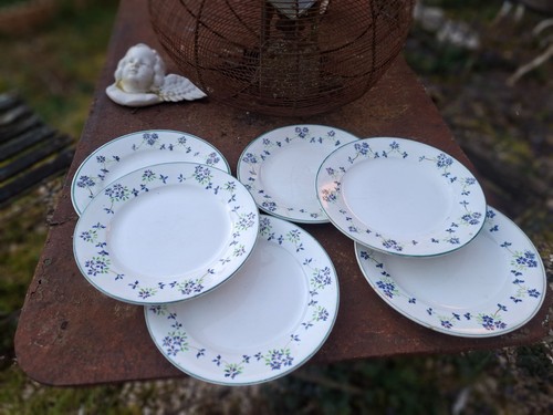 Lot assiettes à - assiettes, dessert