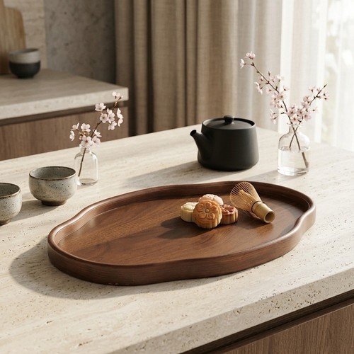 Plateau service bois - de,