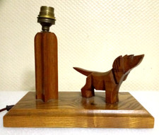 Lampe de Chevet en Bois de