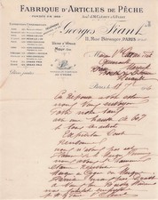 75 PARIS fabricant FIANT 1916