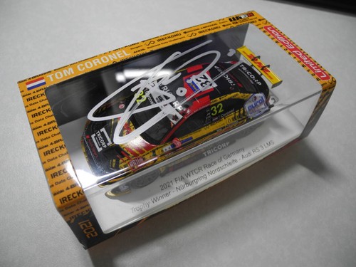 Tom coronel autographed audi - coronel,