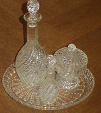 Service de nuit verre Cristal