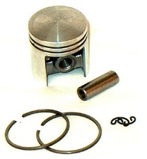 Piston avec anneaux - piston, et