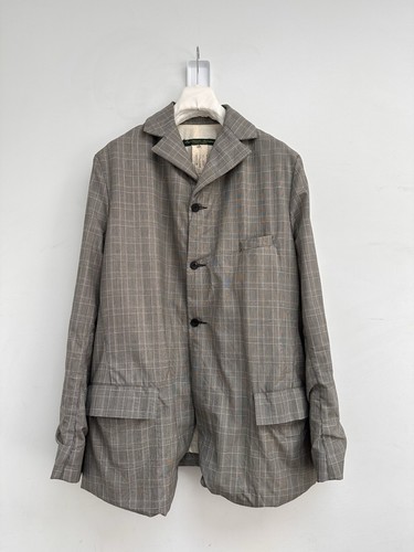 Paul harnden grey check blazer - paul,