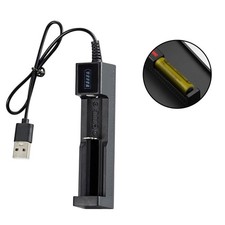 1 Fente USB Smart Chargeur Batterie for 16340 14500 26650 3.7V Lithium Batterie