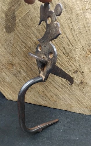 Loquet poucier fer forgé - poucier,