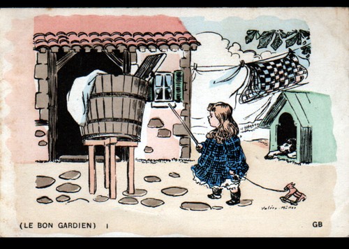 Chien garde enfant - garde,