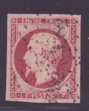 France 18a napoleon - iii, 1f