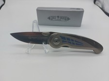 Couteau Boker  Superliner 440C 2.75" Titanium Liner Lock Pocket Knife Neuf NOS