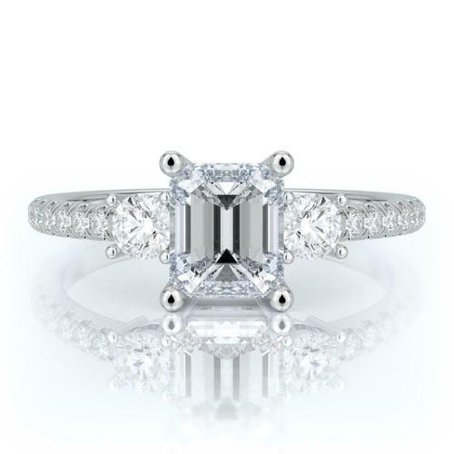 Bague fiançailles or - en,