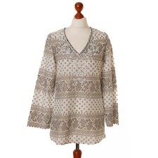 Haut chemise blanche à