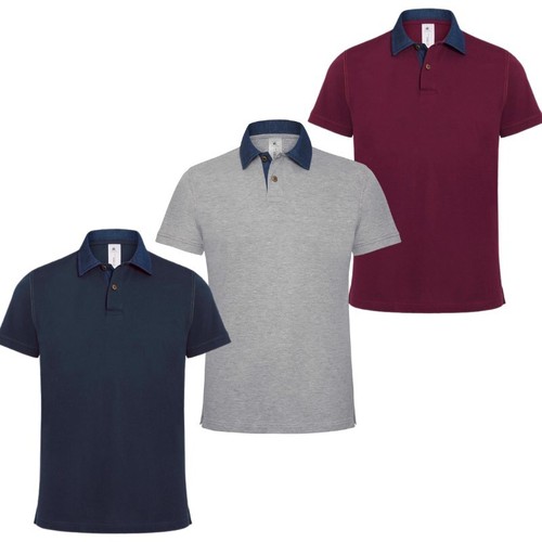 Polo piqué pour hommes - polo,