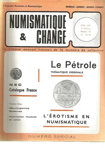 Numismatique change 20 - numismatique, n°20