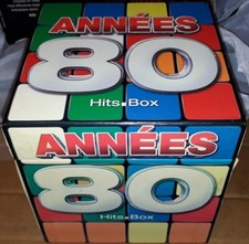 COFFRET 10 CD ANNEES 80 HITS BOX ALAIN DELON FRANCOISE HARDY MARIE LAFORET