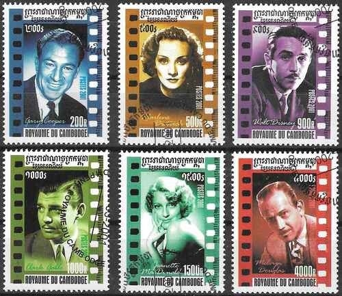 Timbres cinéma cambodge - timbres,
