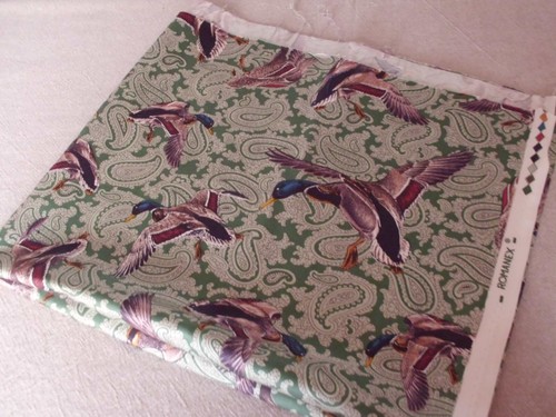 Coupon tissu canards - coupon, "