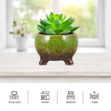  3 Pcs Pot De Jardin Gros Fleur Pots Jardinières Succulentes Fleurs Plein Air