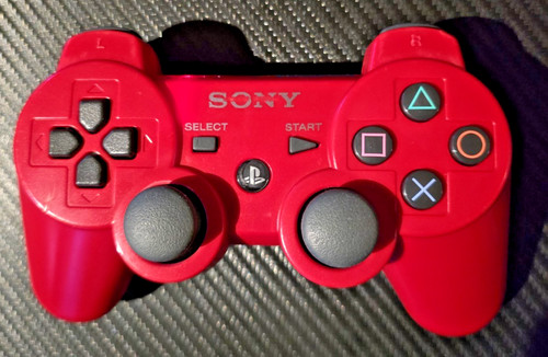 Official sony dualshock red - official,