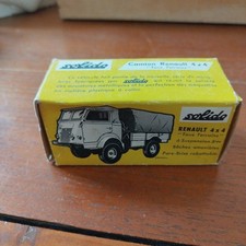 Solido 1/50 N°203 boîte vide d'origine pour Camion Renault 4x4 Tous Terrains 