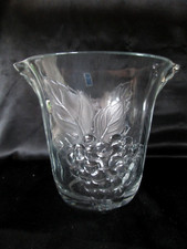 SEAU à CHAMPAGNE Glace Verre