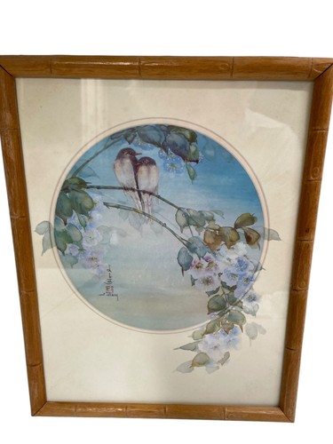 Cheng framed signed asian - cheng,