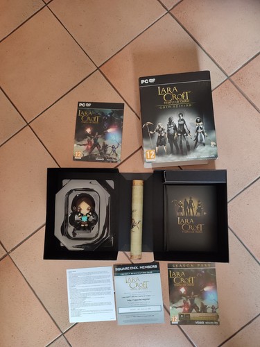 Coffret jeu lara croft - jeu,