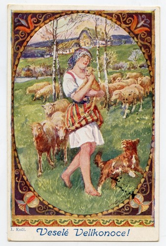 Koëi paques bergère - j.,