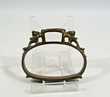 ANCIEN ETRIER en bronze, Inde