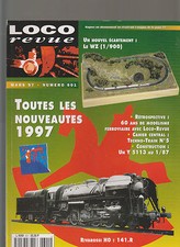 LOCO REVUE N°601 ECHELLE WZ / UN Y 5113 / RIVAROSSI 141R / PONT RAIL METALLIQUE