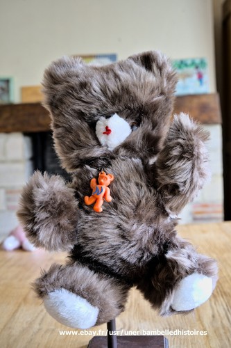 Ancienne peluche ours teddy - ancienne,