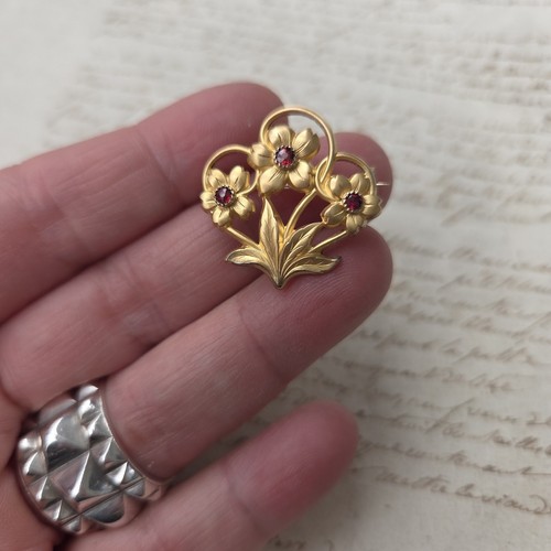 Broche plaqué fix - broche, or