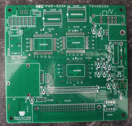 Pcb carte mère nue engine - nue,