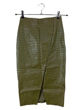 Jupe cuir synthétique - h&m, en