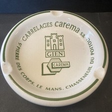 VINTAGE CENDRIER ROND GIEN