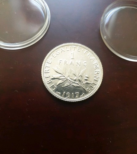 Piece monnaie 1 franc - de,