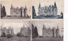 Lot de 4 carte postale