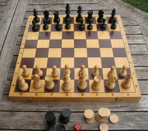 Jeu société coffret echec - de,