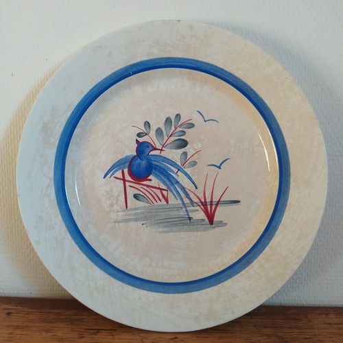 Plat faience gien - faience, de