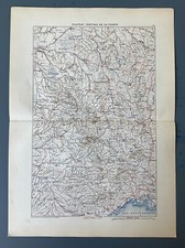 CARTE PLATEAU CENTRAL DE LA