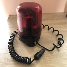 GIROPHARE rouge pompier - Feu tournant - Fonctionne sur 12V -